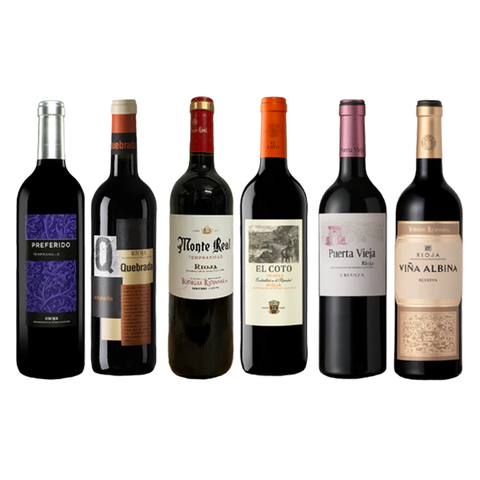 Rioja Paket Rotwein 6 Flaschen vinos-online